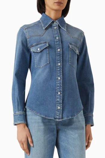 Pocket Shirt in Denim