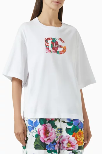 Logo T-shirt in Cotton