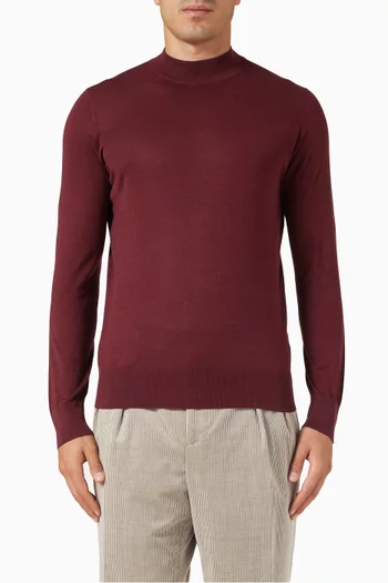 Lightweight Sweater in Cotton & Silk