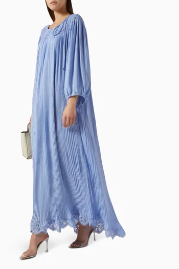 Smock-neck Kaftan
