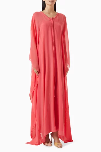 Bow-detail Kaftan