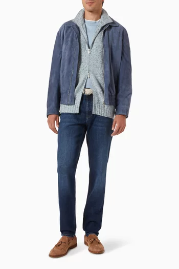 Faux-layering T-shirt in Cotton