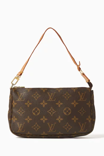 Pochette Accessoires in Monogram Canvas & Vachetta Leather