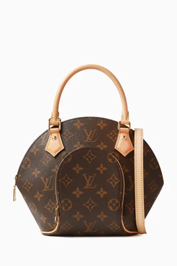 Ellipse PM Top-handle Bag in Monogram Canvas & Vachetta Leather