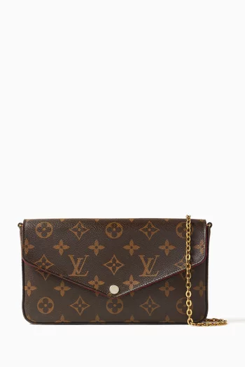 Pochette Félicie Crossbody Bag in Monogram Canvas