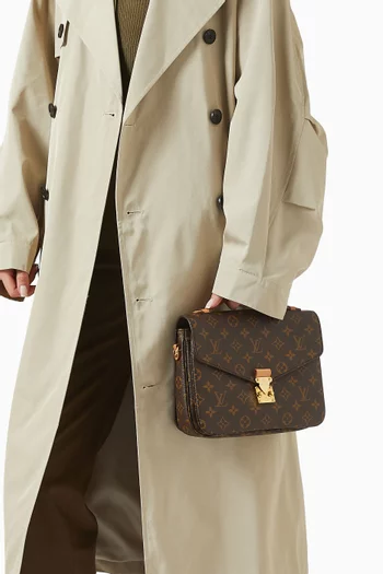 Pochette Métis Bag in Monogram Canvas & Vachetta Leather
