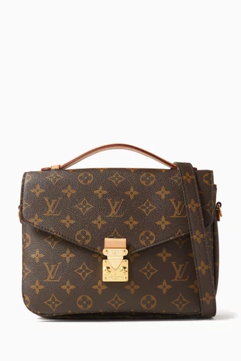 Pochette Métis Bag in Monogram Canvas & Vachetta Leather