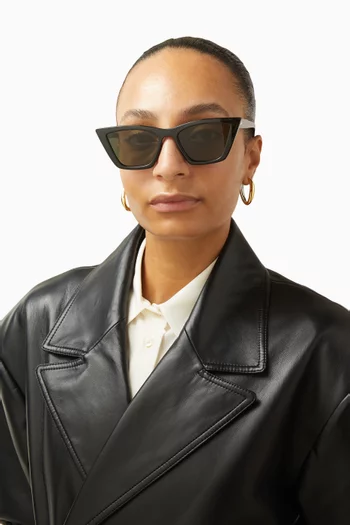 Velodrome Cat-eye Sunglasses