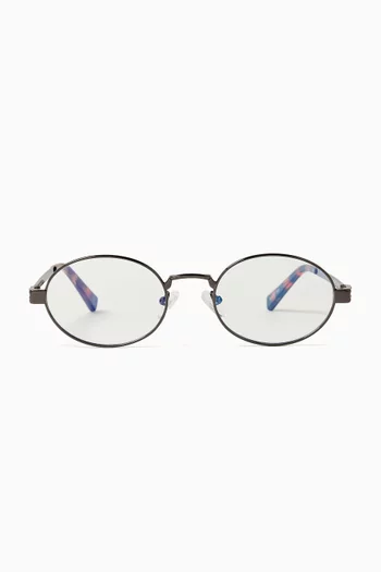 Poseidon Deux Sunglasses in Metal
