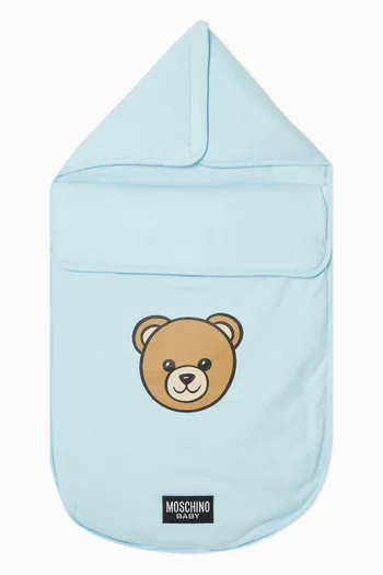 Teddy Bear Sleeping Bag in Cotton