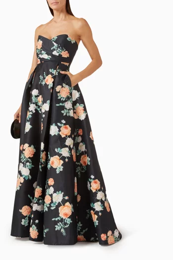 Tiffany Gown in Satin