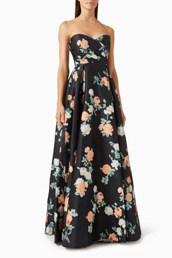 Tiffany Gown in Satin