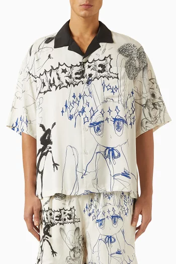 Sketchbook Printed Shirt