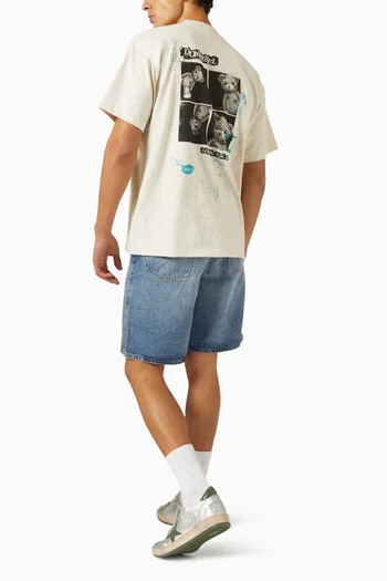 High Low T-shirt in Cotton
