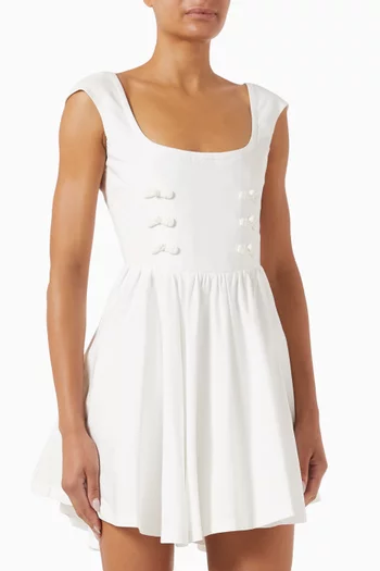 Holly Mini Dress in Cotton