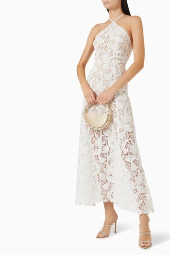 Rava Midi Dress in Lace