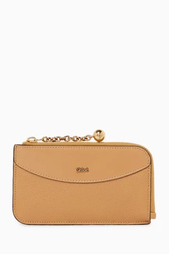 حافظة بطاقات سفير جلد عجل