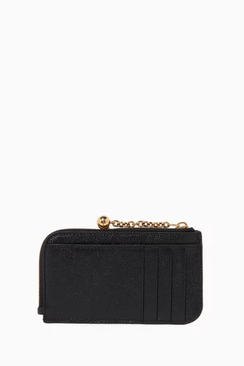 حافظة بطاقات سفير جلد عجل