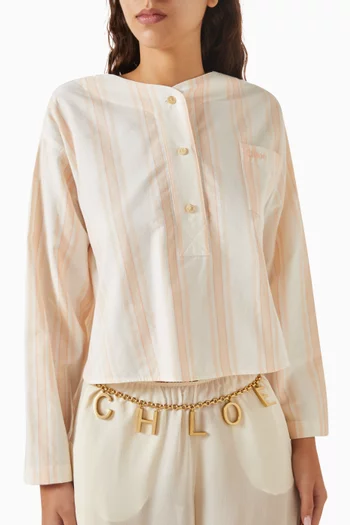 Chloe Letters Pendant Chain Belt