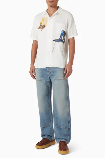 قميص آي نيفر بيليفد ان ماتش، بط آي بيليف ان يو بياقة بطية