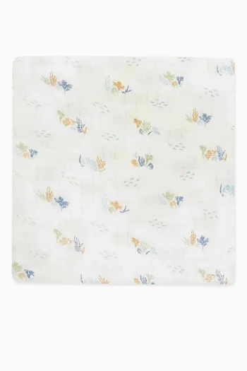 Coastline Muslin Swaddle