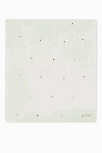 Embroidered Muslin Blanket