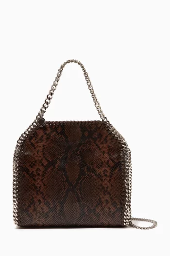 Tiny Falabella Tote Bag in Snake Alter Mat