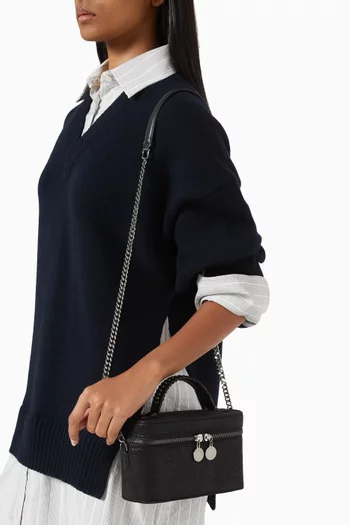 Falabella Vanity Case in Shaggy Deer