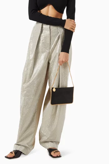 Falabella Pochette in Shaggy Deer