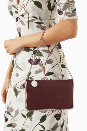 Falabella Pochette in Shaggy Deer