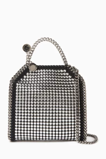 Tiny Falabella Hotfix Tote Bag in Shaggy Deer