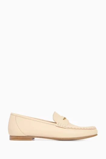 Logo Loafers in Calfskin