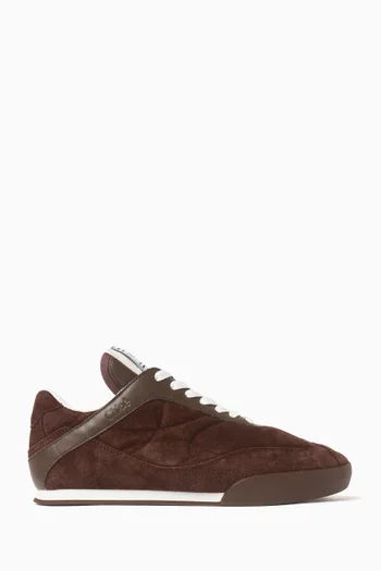Kick Low-top Sneakers in Suede