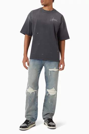 Suede Straight MX1 Jeans
