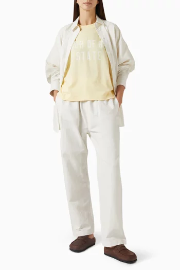 Logo Boxy-fit T-shirt