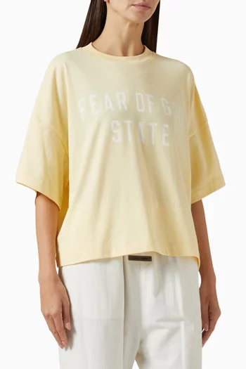 Logo Boxy-fit T-shirt