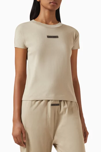 Cap-sleeve T-shirt