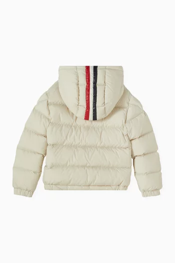 جاكيت تايدو بغطاء رأس مبطن بالزغب