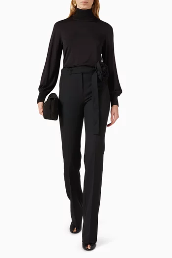 Quasar Turtleneck Sweater in Jersey