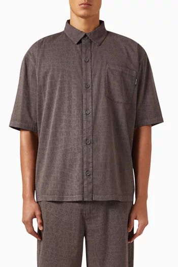 Croc Digital Printed Shirt in Jersey