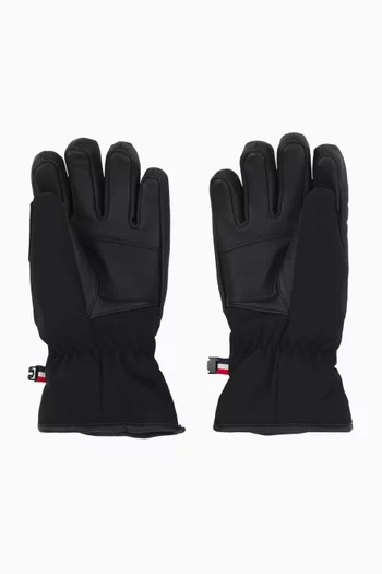 Logo Ski Gloves