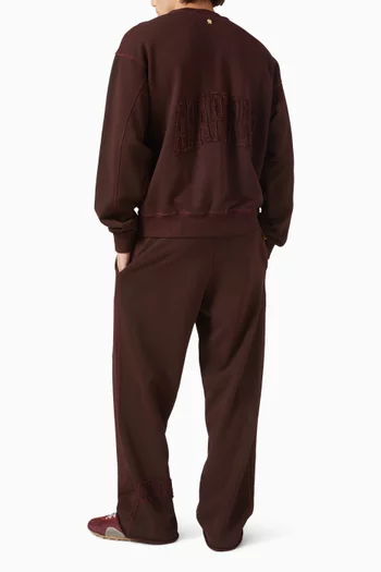 سويت شيرت بفتحة رقبة مستديرة