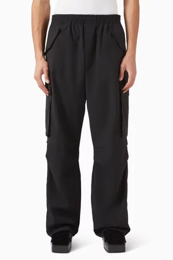 بنطال كارغو صوف