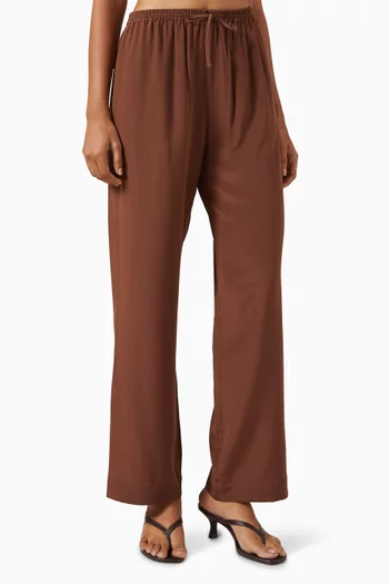 Aurelia Pants in Silk Crepe