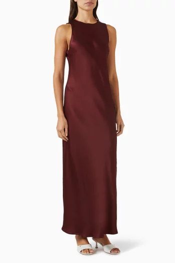 فستان فالنسيا حرير وستان