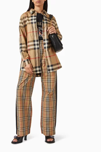 Paola Check-print Shirt