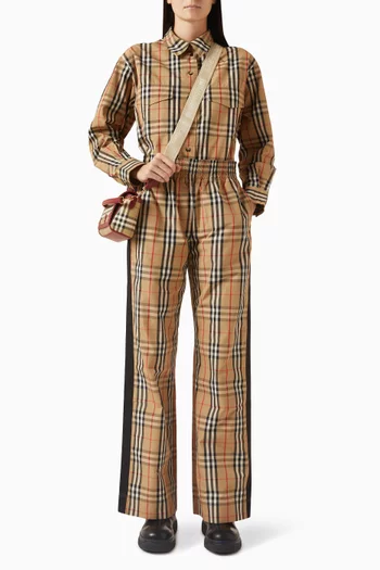 Turnstone Checked Shirt in Cotton