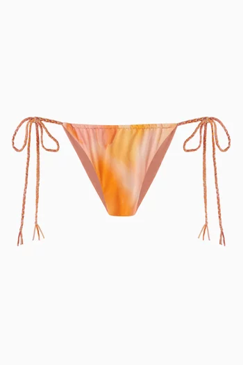 Whit Tie-up Bikini Briefs