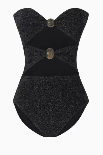 Misha One-piece Cut-out Swimsuit