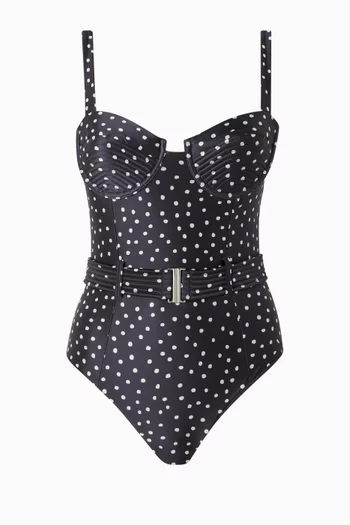 Freya Belted One-piece Swimsuit